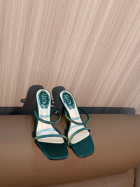 Caovilla Rhinestone Chandeliers Mules