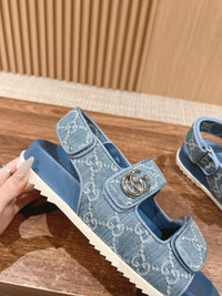 Monogram Sandals