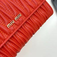 Matelassé Leather Wallet