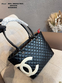Cambon Ligne Tote Bag Calfskin