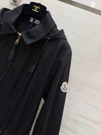 26S Adenium Hooded Gabardine Taffeta Jacket