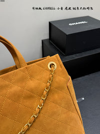 Suede Tote Bag