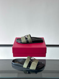 Garavani VLogo Calf Leather Slides