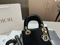 Mini Ostrich Bag