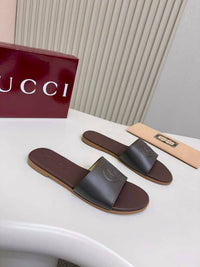Interlocking Leather Sandals