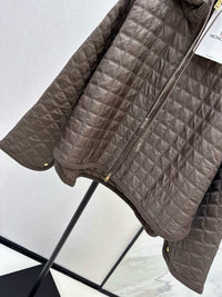 Quilted Hooded Cape
