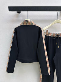 EKD Vintage Check Trim Tracksuit