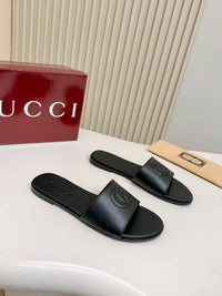 Interlocking Leather Sandals