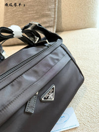Re-Nylon Saffiano Leather Shoulder Bag