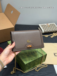 Bamboo Chain Wallet Bag