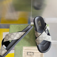 Double Strap Slide Sandals