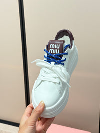 Lace-Up Platform Sneakers