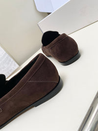 Suede Loafers