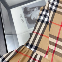 Vintage Check Dress with Peter Pan Collar