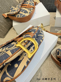 Oblique Saddle Bag