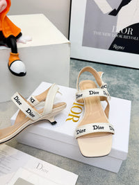 J'Adior Slingback Kitten Heel Sandals