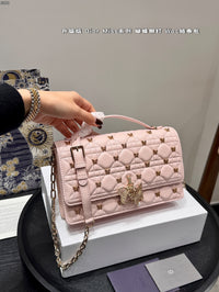 Miss Caro Butterfly Studded WOC Chain Bag