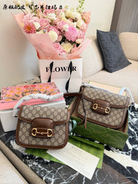1955 Horsebit Shoulder Bag