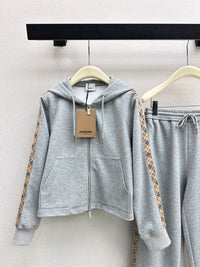 Check Tracksuit Set