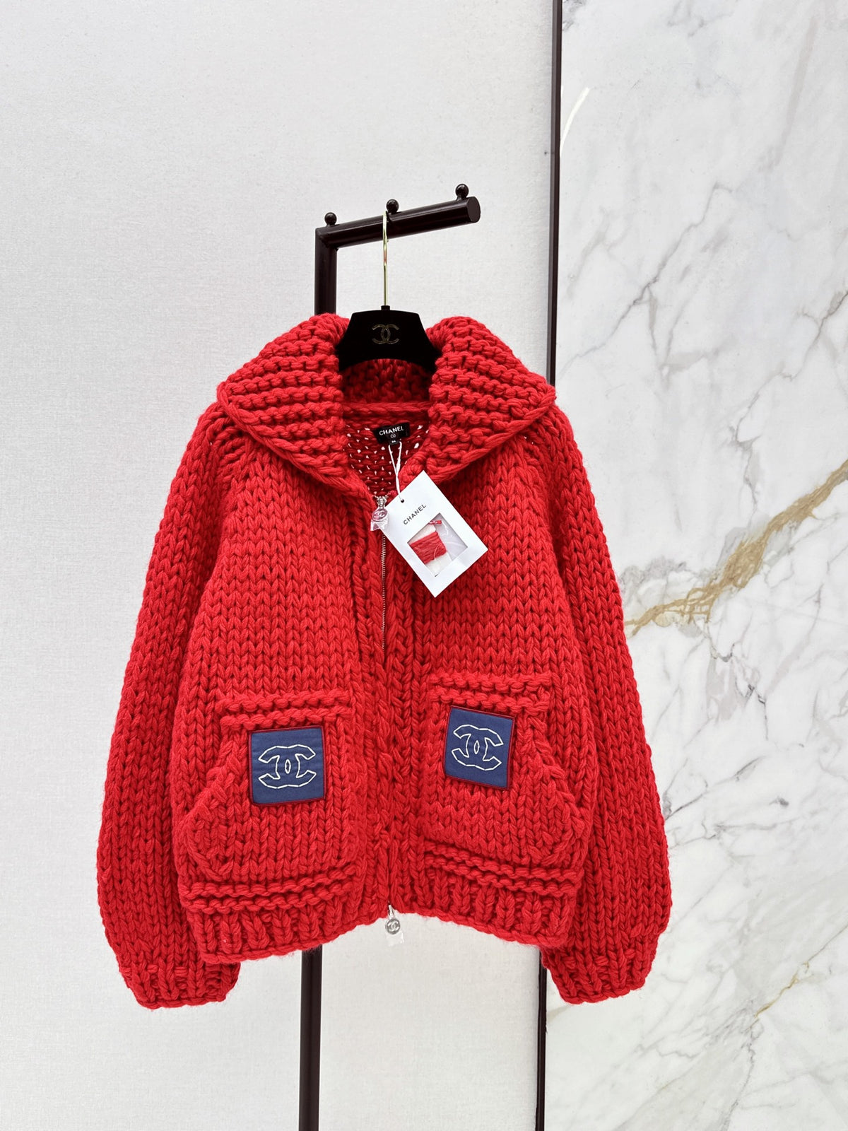 26S Knit Zipped Cardigan