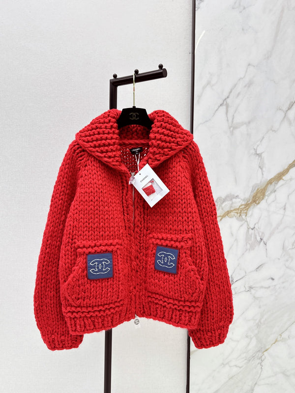 26S Knit Zipped Cardigan