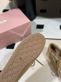 Suede Loafers