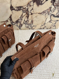 Suede Route Tote
