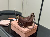 Nappa Leather Pouch Bag
