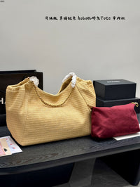 25S Raffia Hobo Tote