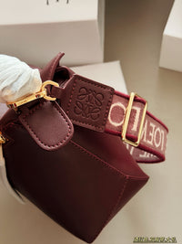 Puzzle Edge Top-Handle Bag