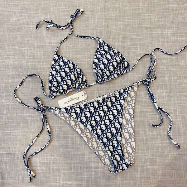 Oblique Monogram String Bikini Set