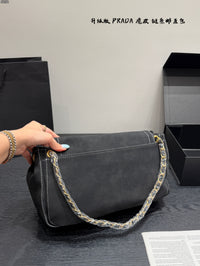 Suede Shoulder Bag