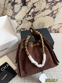 25 Bag Suede Calfskin
