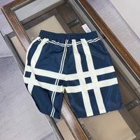 Check Print Swim Shorts