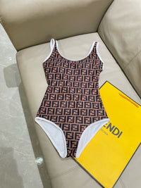 Logo One Piece Swimsuit