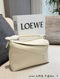 Leather Puzzle Edge Bag