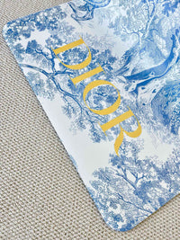 Toile de Jouy Yoga Mat