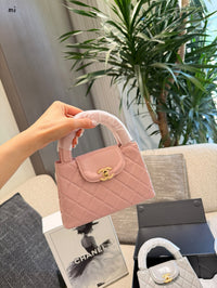 Mini Top Handle Flap Bag