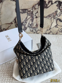 Oblique Clutch Bag