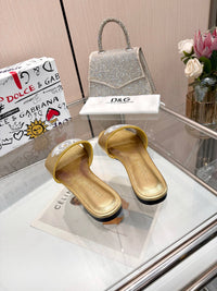 Bianca Leather Slides
