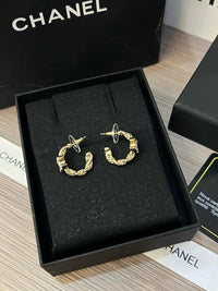 Logo Hoop Earrings