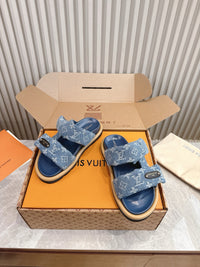 Padded Double Strap Slides