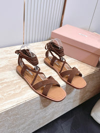 Suede Sandals