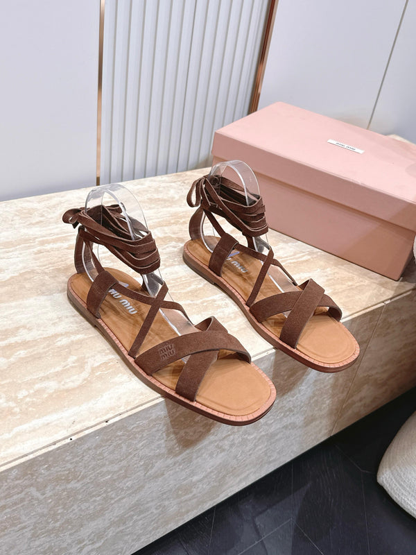 Suede Sandals