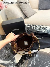 Suede Hobo Bag