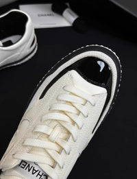 Logo Lace-Up Sneakers