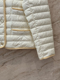 26S Braided Trim Short Down Jacket