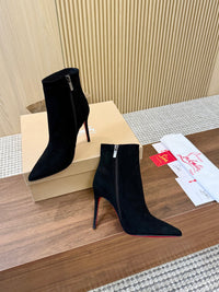 Kate Max Suede Ankle Boots