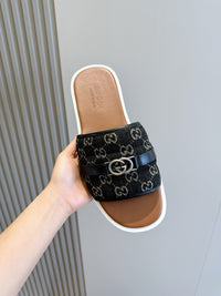 Monogram Slide Sandals
