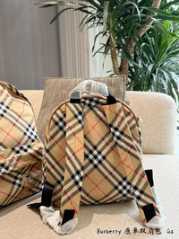 Vintage Check Backpack